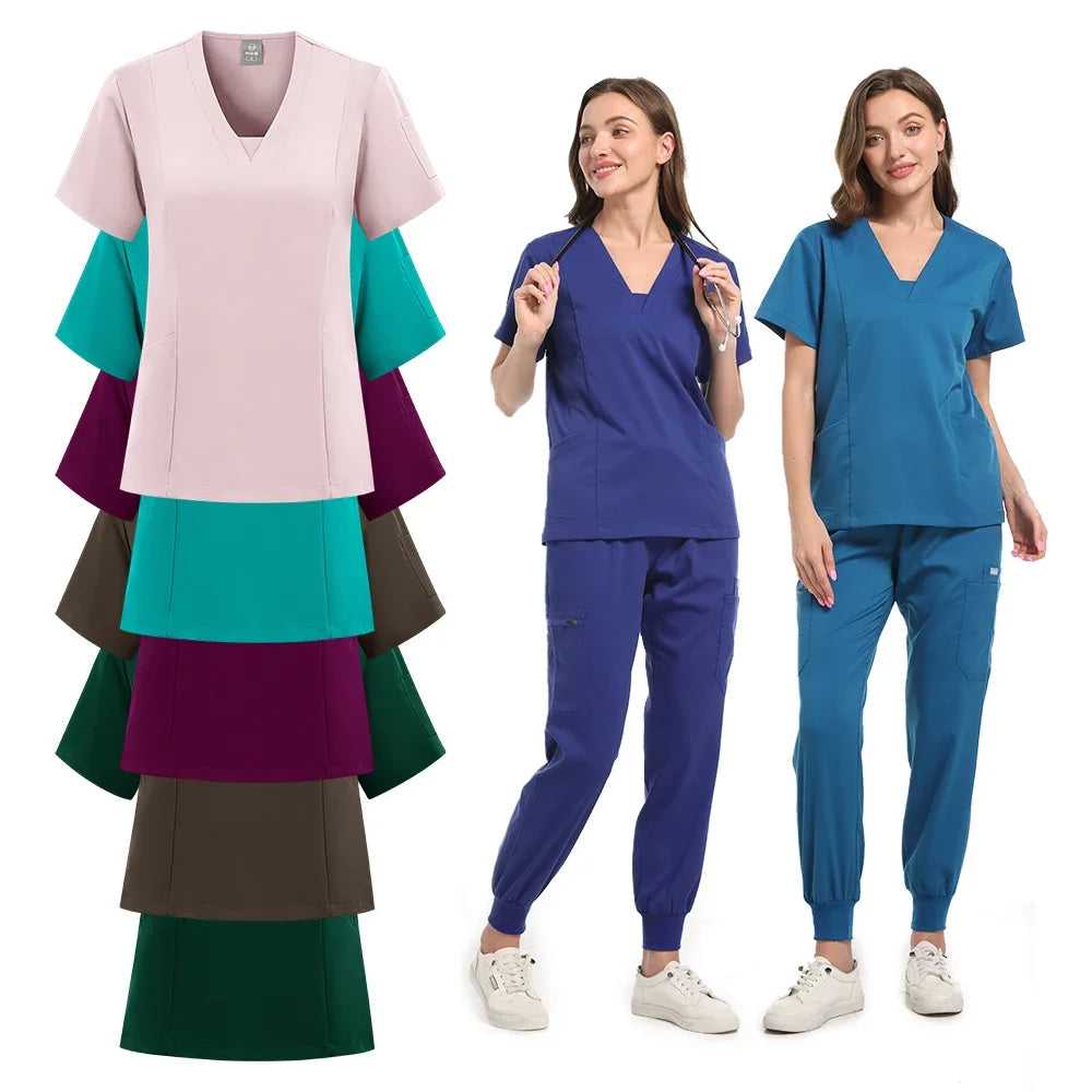 Medical Scrub Set: Professional Hospital Uniform for Operating Room, Nursing, Dental Surgery, and More