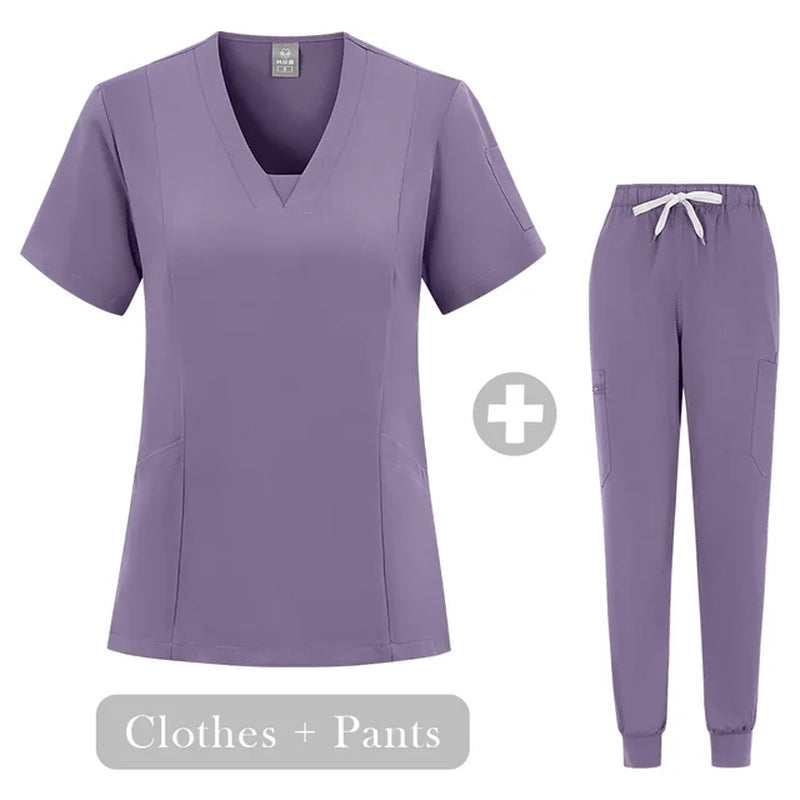 Medical Scrub Set: Professional Hospital Uniform for Operating Room, Nursing, Dental Surgery, and More