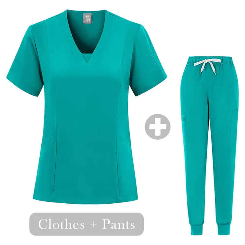 Medical Scrub Set: Professional Hospital Uniform for Operating Room, Nursing, Dental Surgery, and More