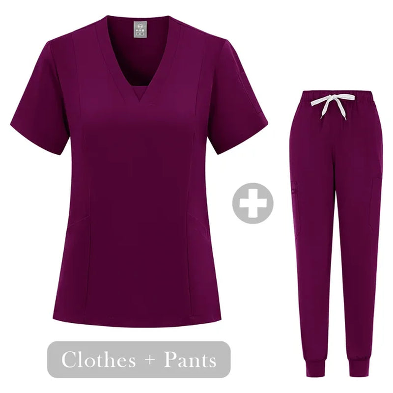 Medical Scrub Set: Professional Hospital Uniform for Operating Room, Nursing, Dental Surgery, and More