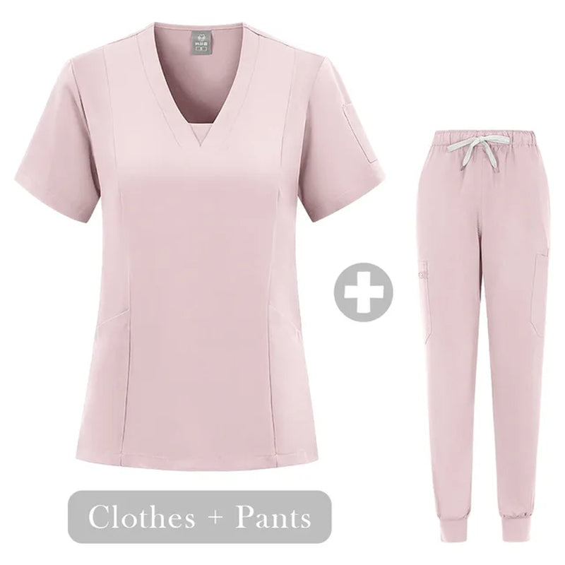 Medical Scrub Set: Professional Hospital Uniform for Operating Room, Nursing, Dental Surgery, and More