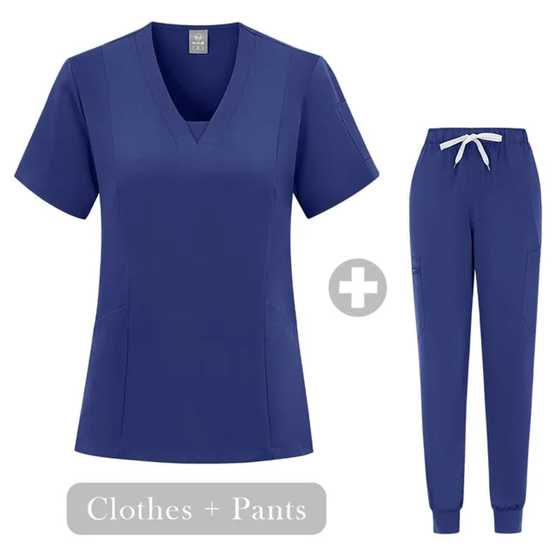 Medical Scrub Set: Professional Hospital Uniform for Operating Room, Nursing, Dental Surgery, and More